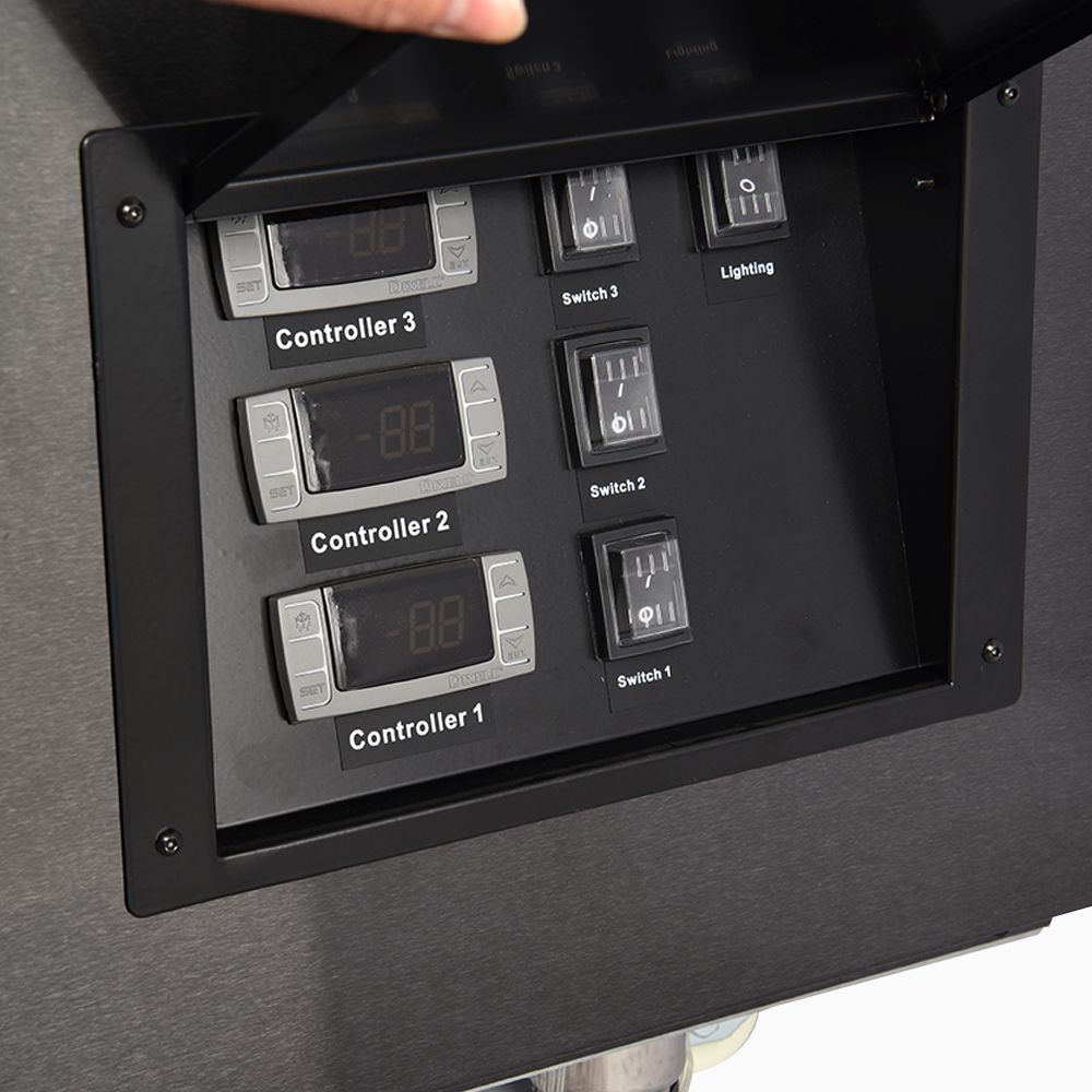 Bromic HOSVM900 – Open Hot Display Semi Vertical - 900mm
