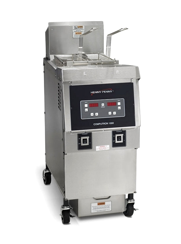 Henny Penny OFG 321 – 1000 controller – Gas – Single Well Filter Fryer