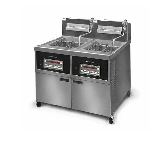 Henny Penny OFG 342 – 1000 controller – Gas – Two Well Filter Fryer
