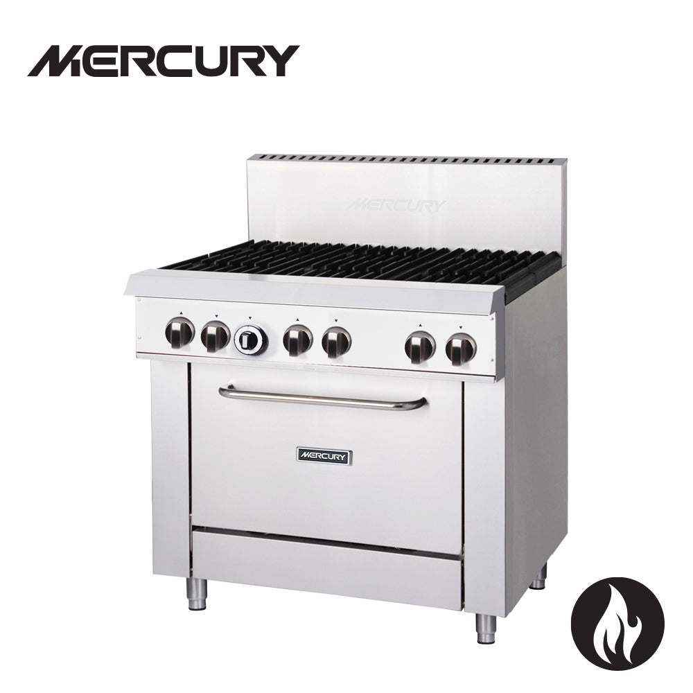 Mercury M36S-6F – Static Oven Range