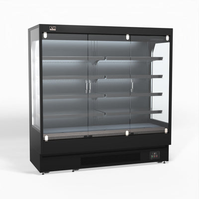 AG MSD2000 – 1940mm Supermarket Multi Deck Showcase 3 door Glass Fridge