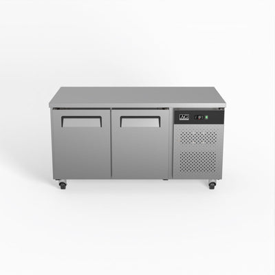 AG PAX2100TN – Two Door Commercial Worktop / Under Bench Fridge 800mm Depth