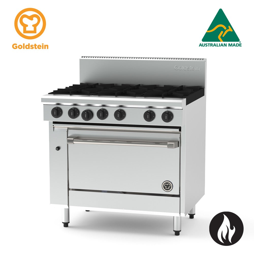 Goldstein PF628-X – 6 Burner Gas Oven Range