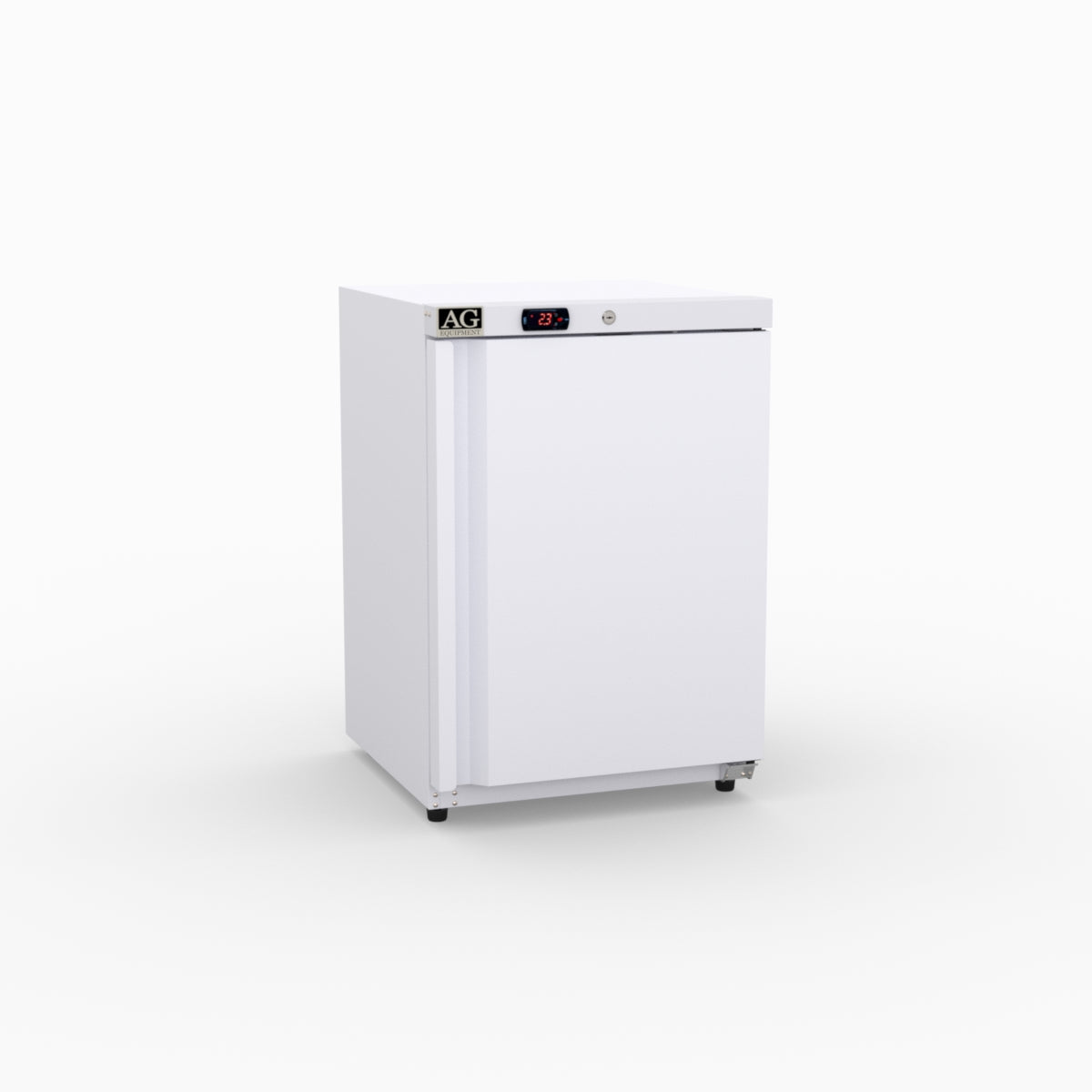 AG R200V – 200L Underbench Single Door Ventilated Fridge