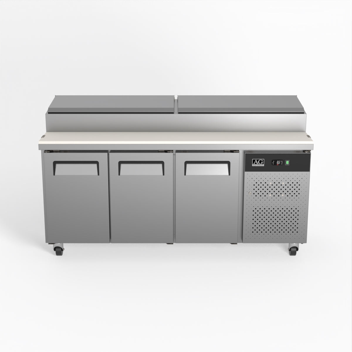 AG SH3000-700 – 3 Door Saladette Fridge – Fits 8 x 1/3 GN Trays
