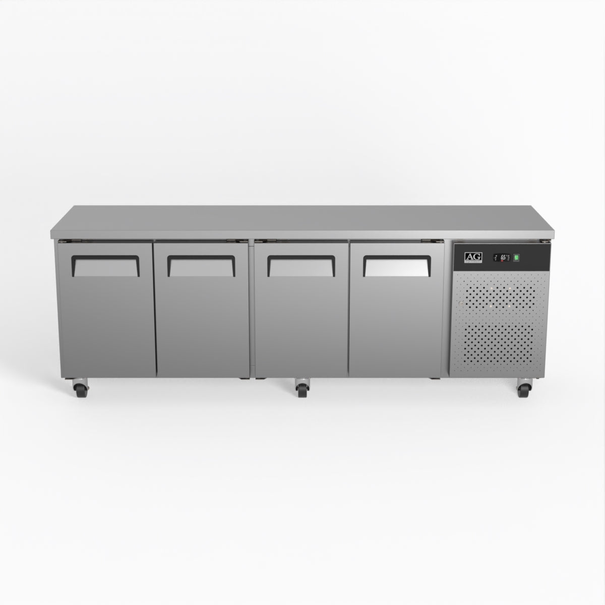 AG SLX4100TN – Commercial Four Door Worktop / Under Bench Fridge 600mm Depth