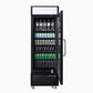 Bromic UC0550GDL-NR – Upright Display Fridge 546L - 1 Door - Flat Glass - Lightbox