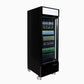 Bromic UC0550GDL-NR – Upright Display Fridge 546L - 1 Door - Flat Glass - Lightbox