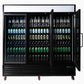Bromic UC1980GDL-NR – Upright Display Fridge 1980L - 3 Door - Flat Glass - Lightbox