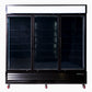 Bromic UC1980GDL-NR – Upright Display Fridge 1980L - 3 Door - Flat Glass - Lightbox
