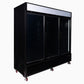 Bromic UC1980GDL-NR – Upright Display Fridge 1980L - 3 Door - Flat Glass - Lightbox