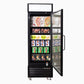 Bromic UF0550GDL-NR – Upright Display Freezer 546L - 1 Door - Flat Glass - Lightbox