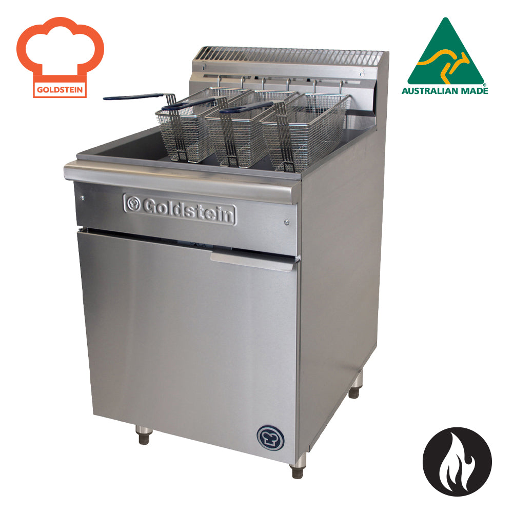 Goldstein VFG24L – V-Pan 600mm Gas Deep Fryer