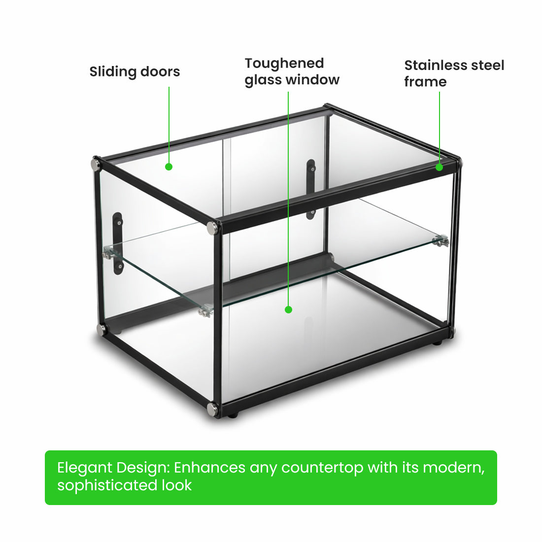 Bonvue Pre-assembled Two Layer Ambient Showcase – AD2-550