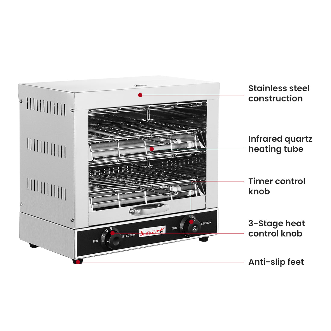 AT-360BE Toaster / Griller / Salamander
