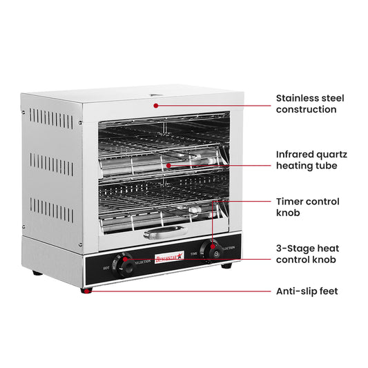 AT-360BE Toaster / Griller / Salamander