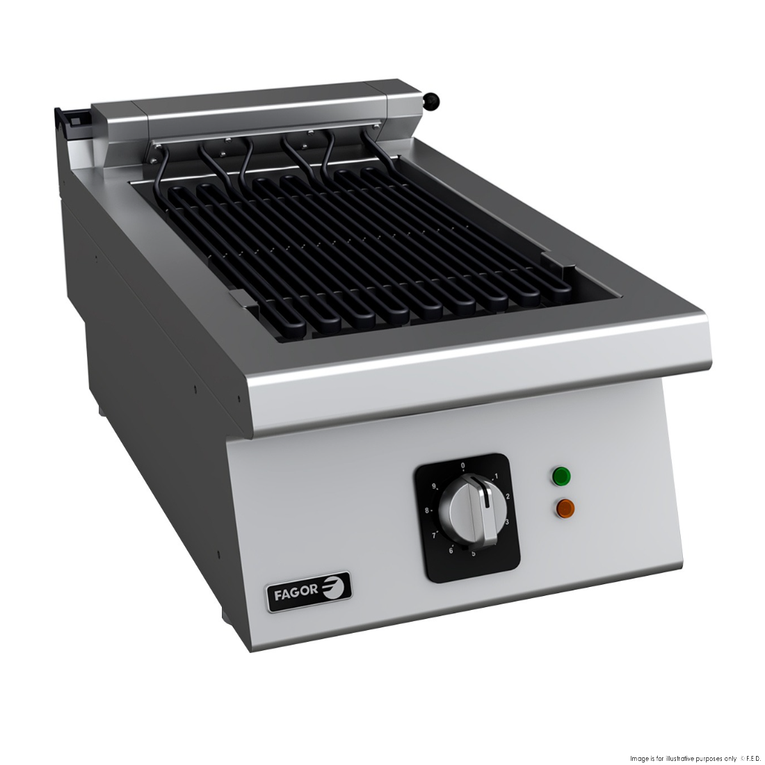 Fagor B-E705 – Kore 700 Series Bench Top Electric Chargrill
