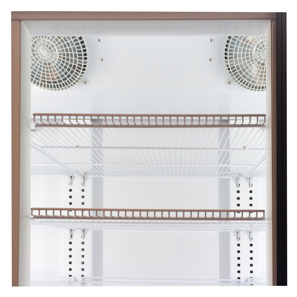 AG CU1500TNG – 1500L Triple Door Upright Display Fridge - Glass Door