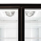 AG CU800TNG – 800L Double Door Upright Display Fridge - Glass Door