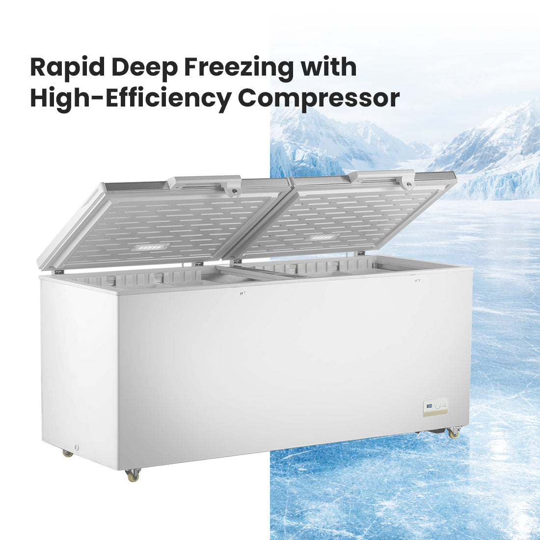 Thermaster 750L Chest Freezer with Stainless Steel Lid – BD750F