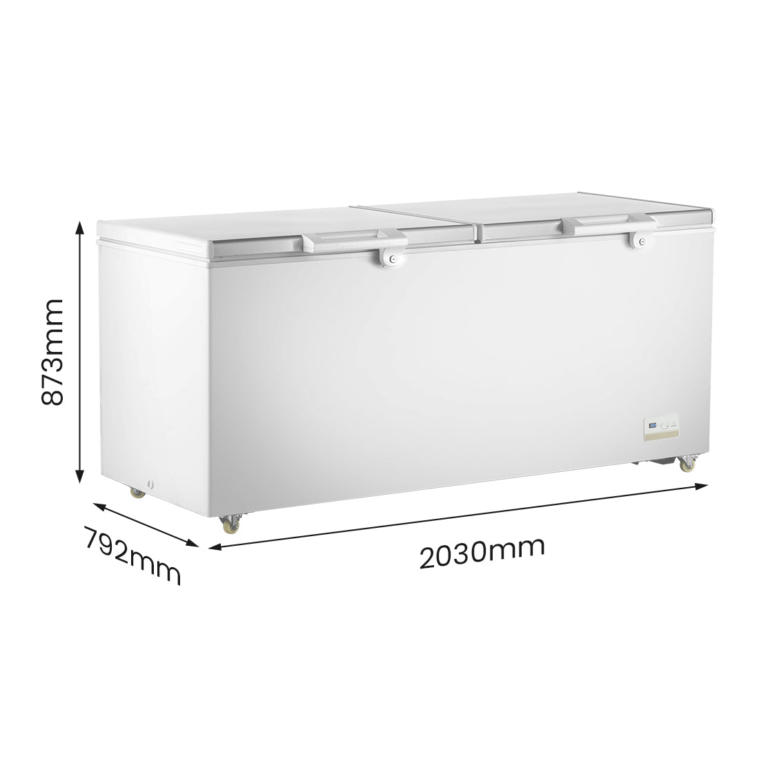 Thermaster 750L Chest Freezer with Stainless Steel Lid – BD750F