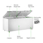 Thermaster 750L Chest Freezer with Stainless Steel Lid – BD750F