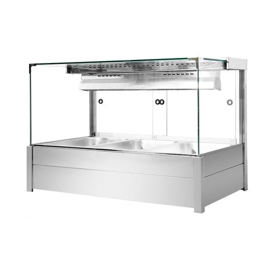 Bonvue Square Countertop Wet and Dry Bain Marie – BM11SC