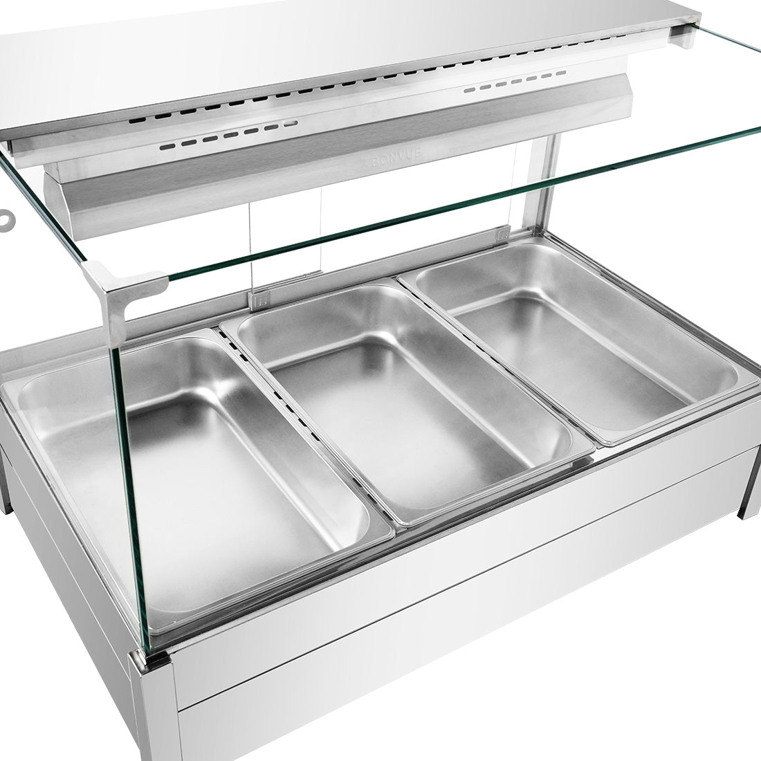 Bonvue Square Countertop Wet and Dry Bain Marie – BM11SC