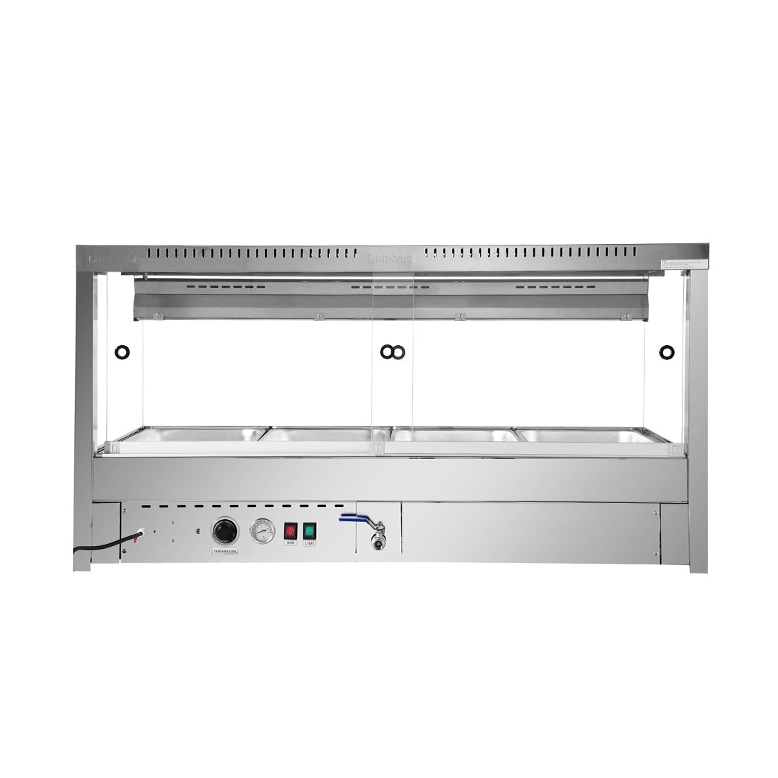Bonvue Square Countertop Wet and Dry Bain Marie – BM14SC