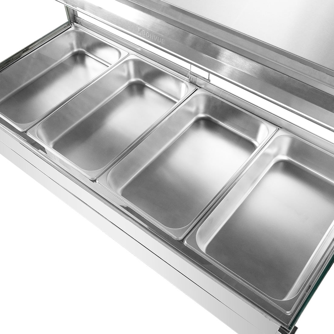 Bonvue Square Countertop Wet and Dry Bain Marie – BM14SC