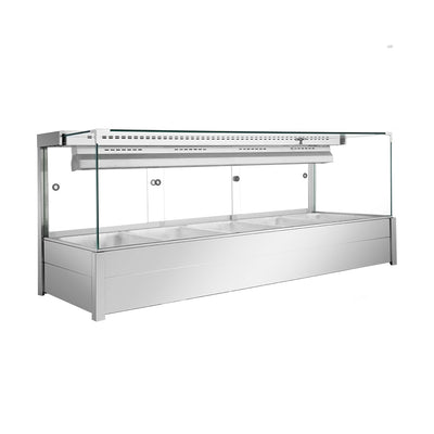 Bonvue Square Countertop Wet and Dry Bain Marie – BM17SC