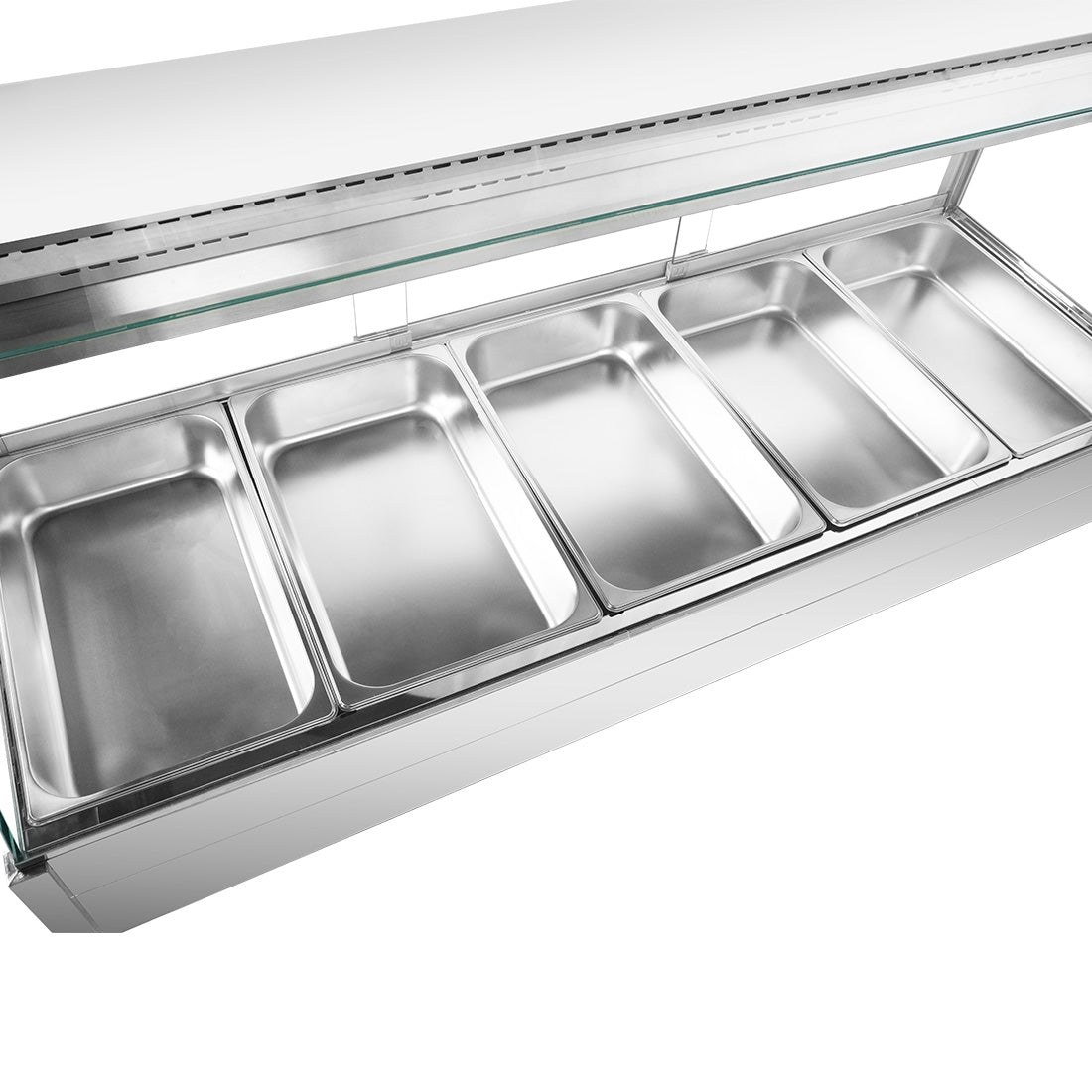 Bonvue Angled Countertop Wet and Dry Bain Marie BM17TC