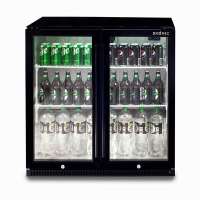 Bromic BB0200GD-NR-1 – Back Bar Fridge - 190L - 2 Doors - Hinged
