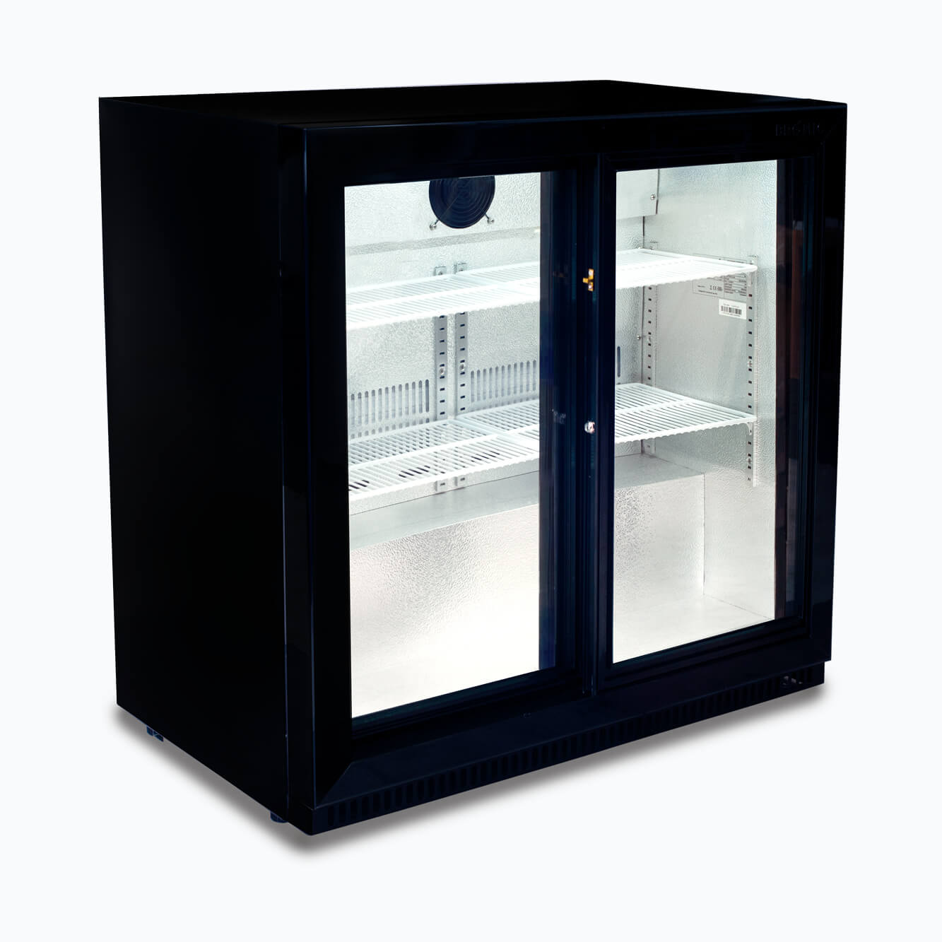 Bromic BB0200GDS-NR-1 – Back Bar Fridge - 190L - 2 Doors - Sliding