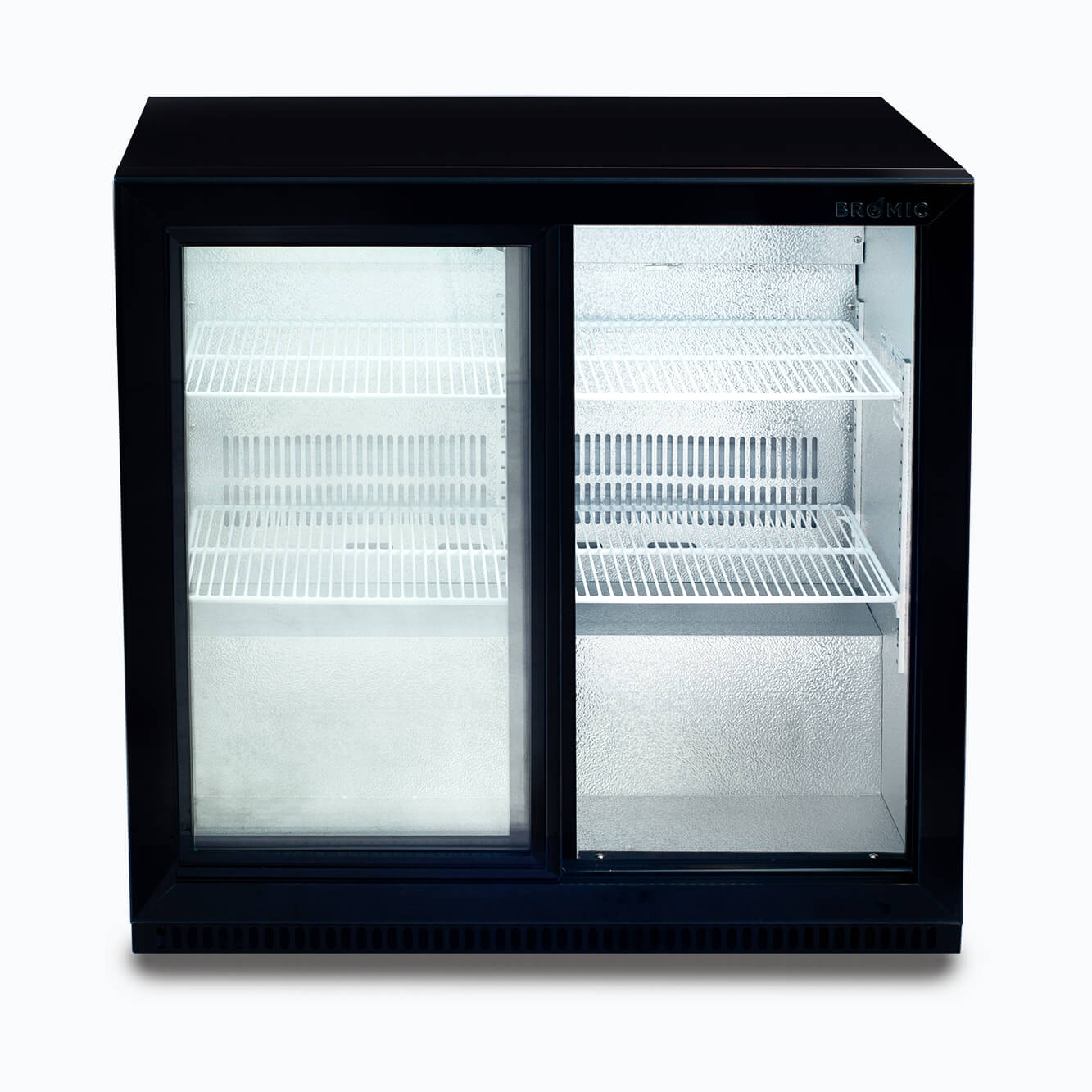 Bromic BB0200GDS-NR-1 – Back Bar Fridge - 190L - 2 Doors - Sliding