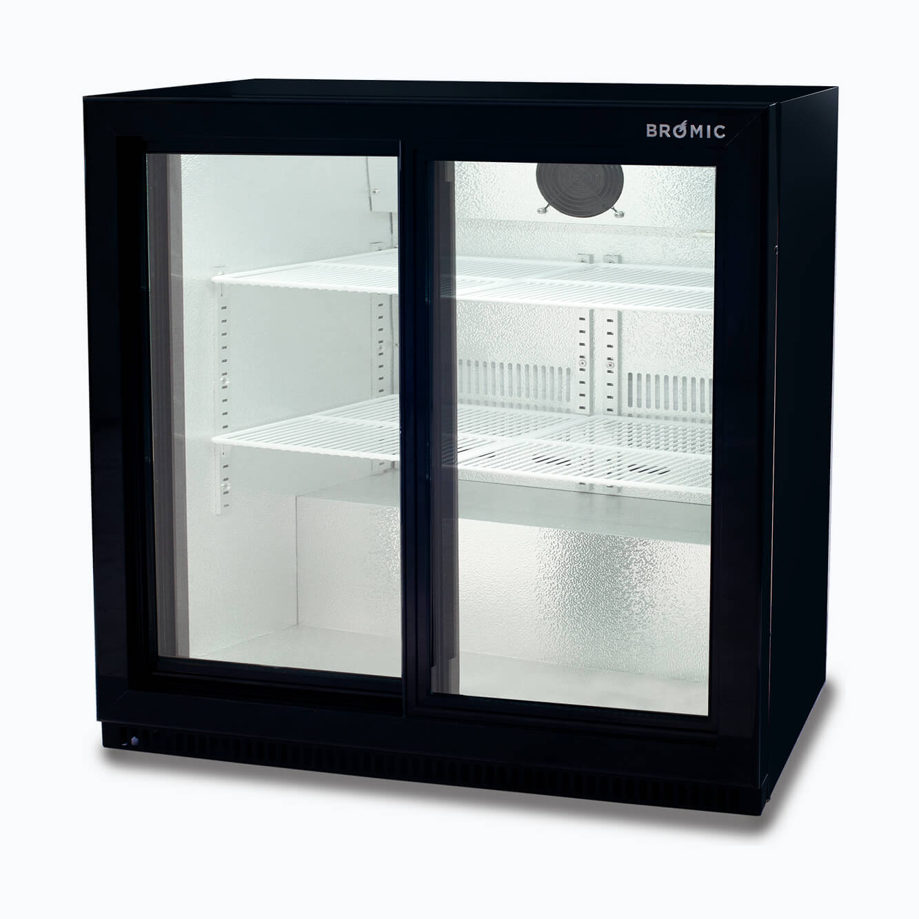 Bromic BB0200GDS-NR-1 – Back Bar Fridge - 190L - 2 Doors - Sliding