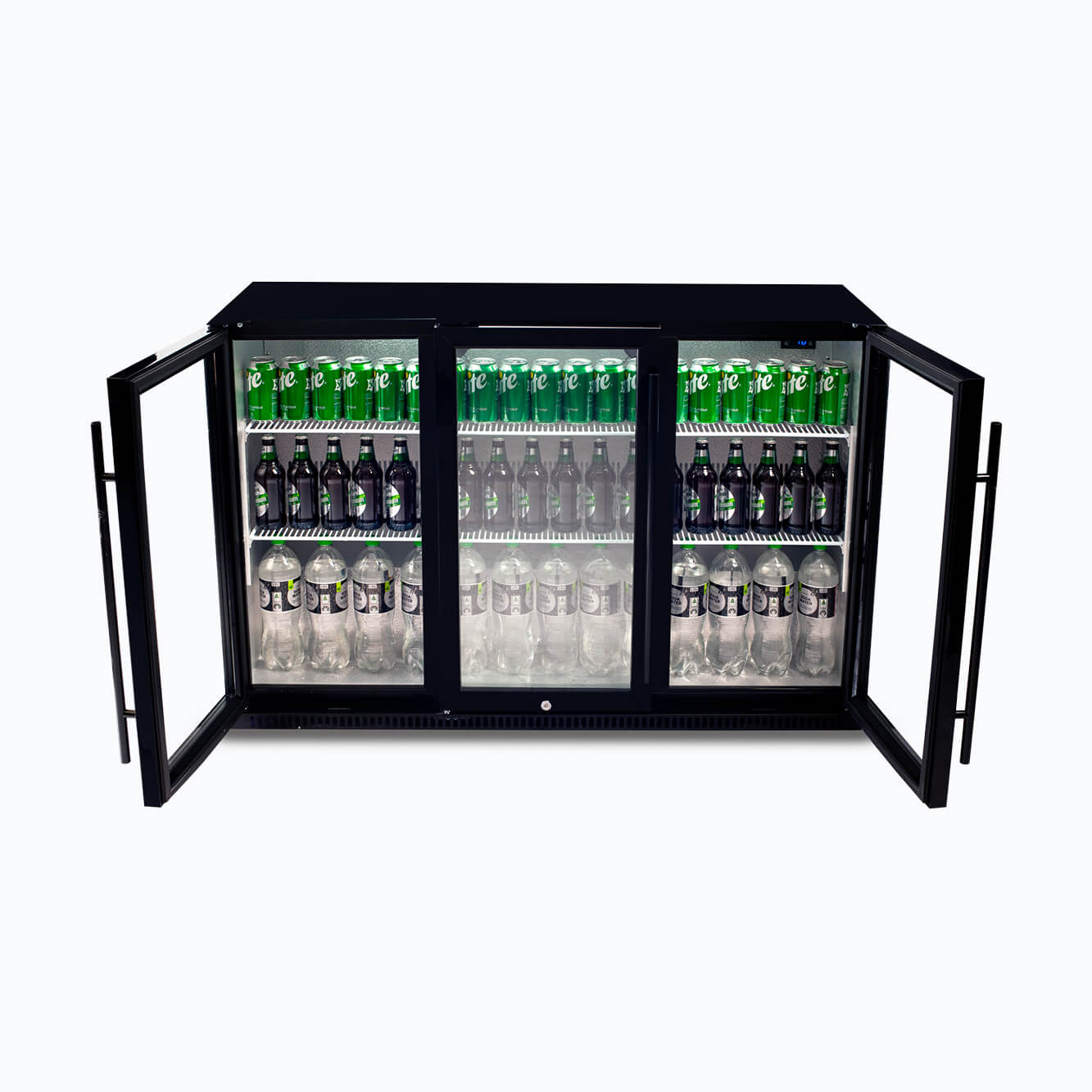 Bromic BB0330GD-NR-1 – Back Bar Fridge - 307L - 3 Doors - Hinged