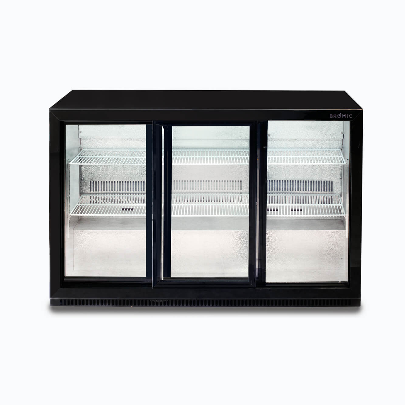 Bromic BB0330GDS-NR-1 – Back Bar Fridge - 307L - 3 Doors - Sliding