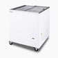 Bromic CF0200FTFG-NR – Display Chest Freezer - 191L - Flat Glass Top