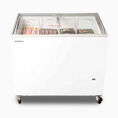 Bromic CF0300ATCG-NR – Display Chest Freezer - 264L - Curved Glass Top