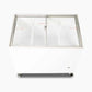 Bromic CF0300ATCG-NR – Display Chest Freezer - 264L - Curved Glass Top