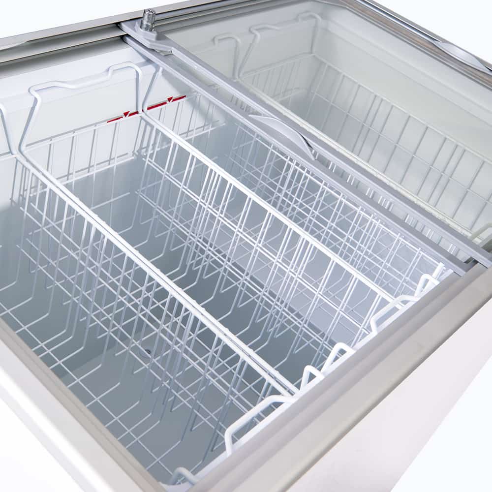 Bromic CF0300FTFG-NR – Display Chest Freezer - 296L - Flat Glass Top