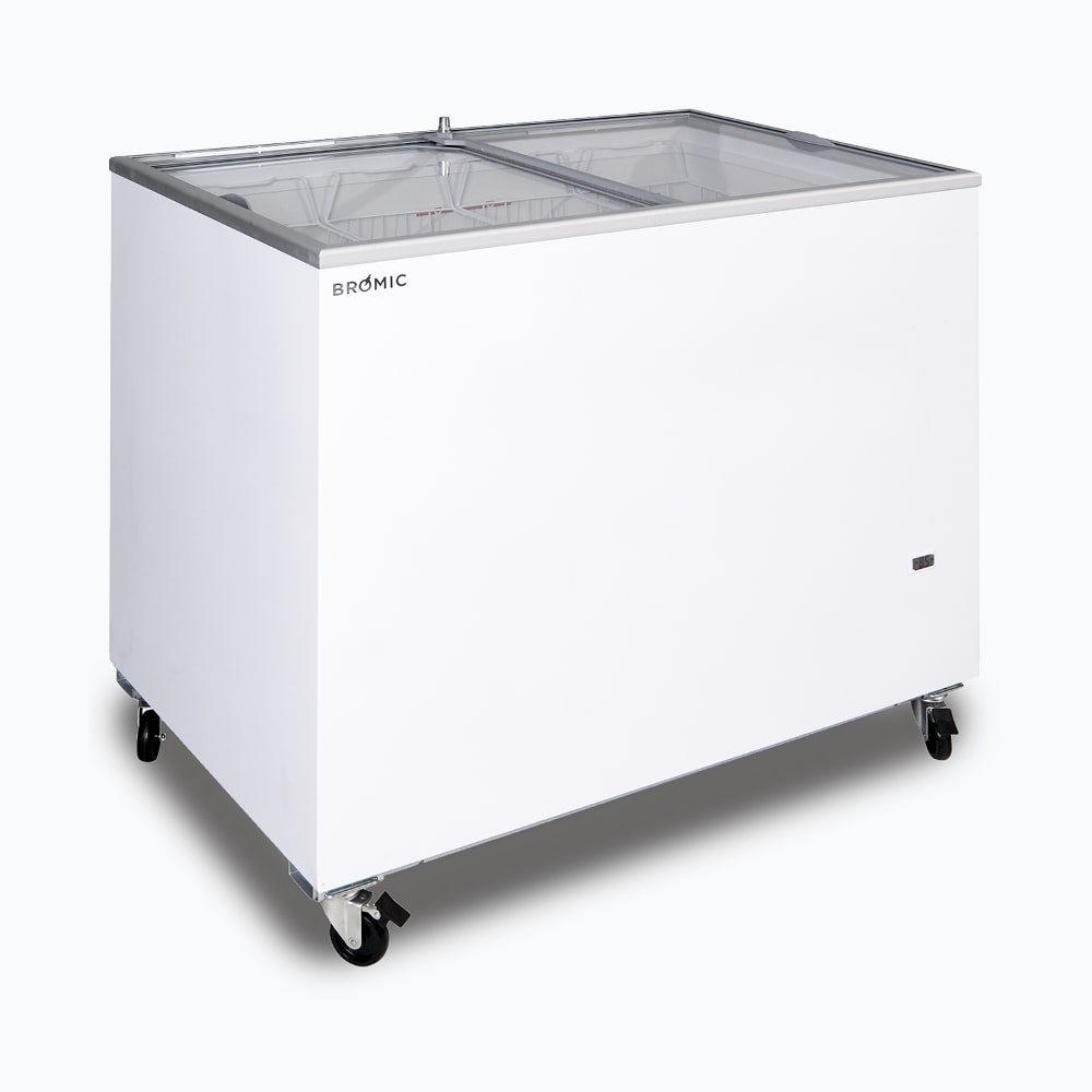 Bromic CF0300FTFG-NR – Display Chest Freezer - 296L - Flat Glass Top