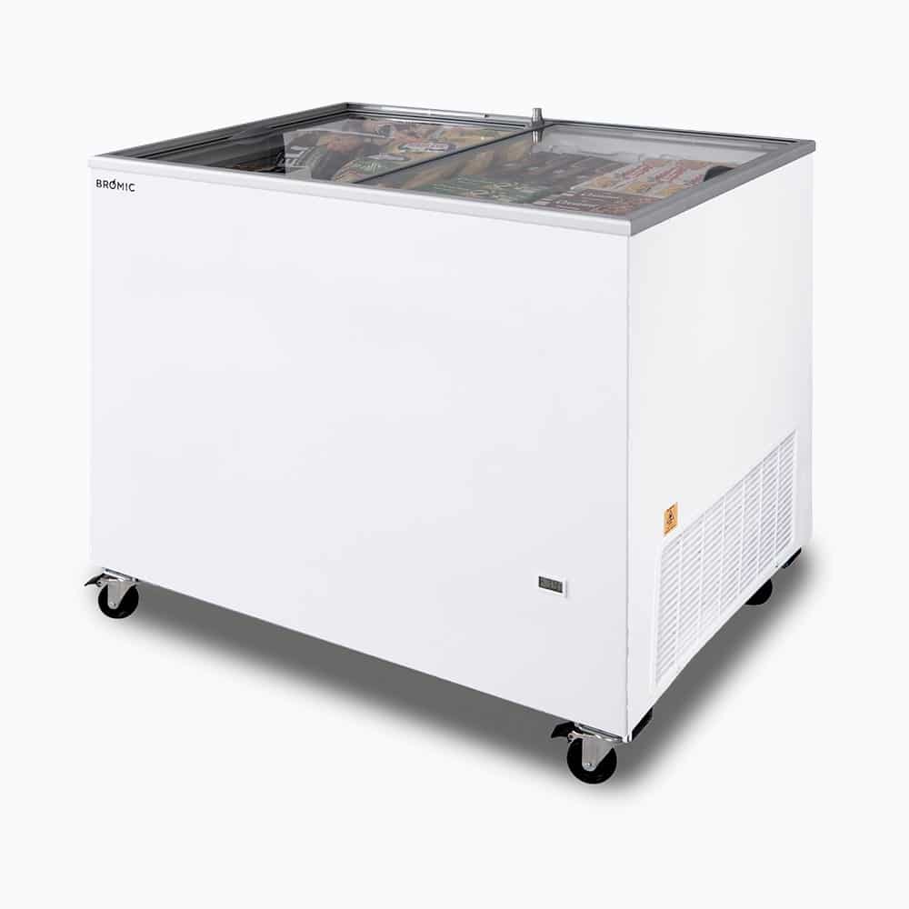 Bromic CF0300FTFG-NR – Display Chest Freezer - 296L - Flat Glass Top