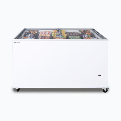 Bromic CF0400FTFG-NR – Display Chest Freezer - 401L - Flat Glass Top