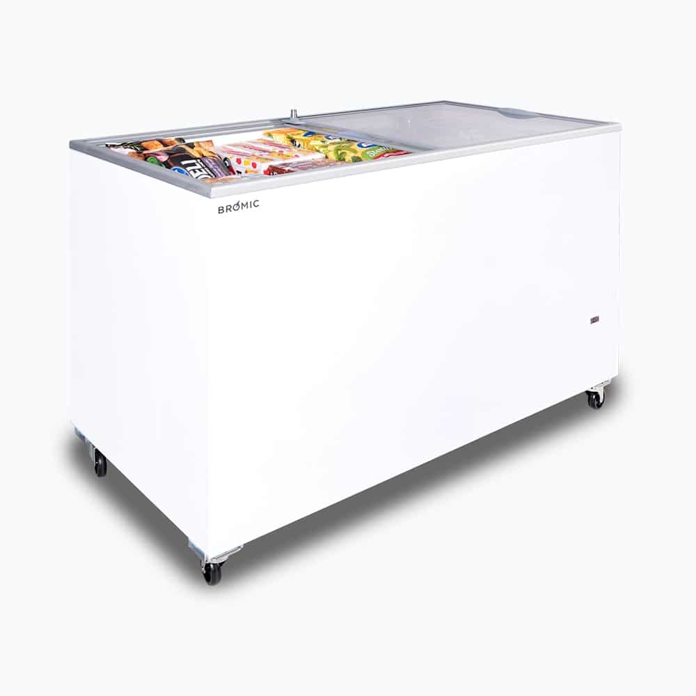 Bromic CF0400FTFG-NR – Display Chest Freezer - 401L - Flat Glass Top