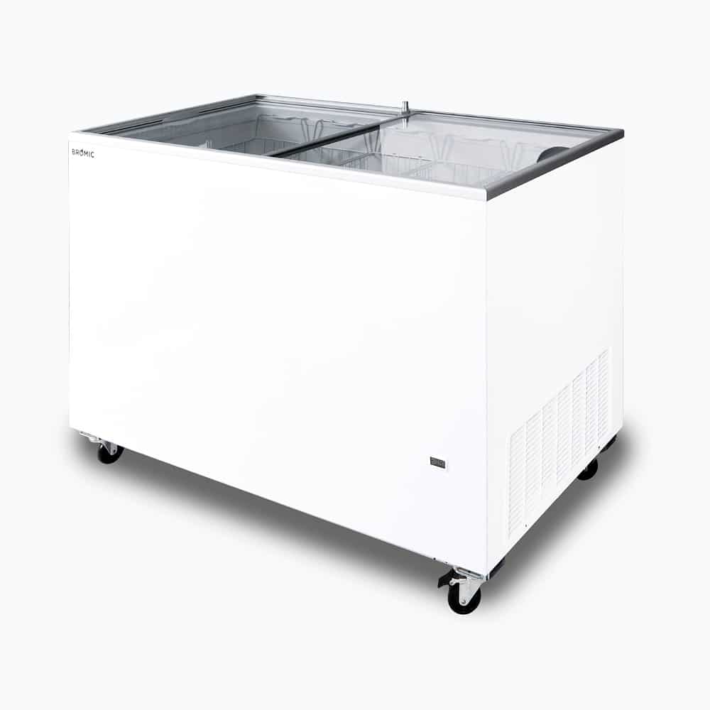 Bromic CF0400FTFG-NR – Display Chest Freezer - 401L - Flat Glass Top