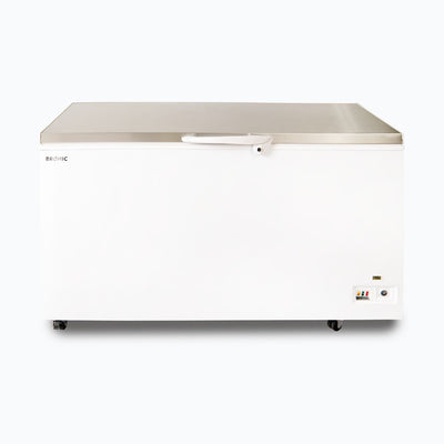 Bromic CF0500FTSS-NR – Storage Chest Freezer - 492L - Stainless Steel Top