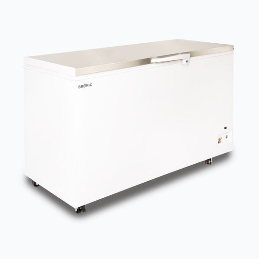 Bromic CF0500FTSS-NR – Storage Chest Freezer - 492L - Stainless Steel Top