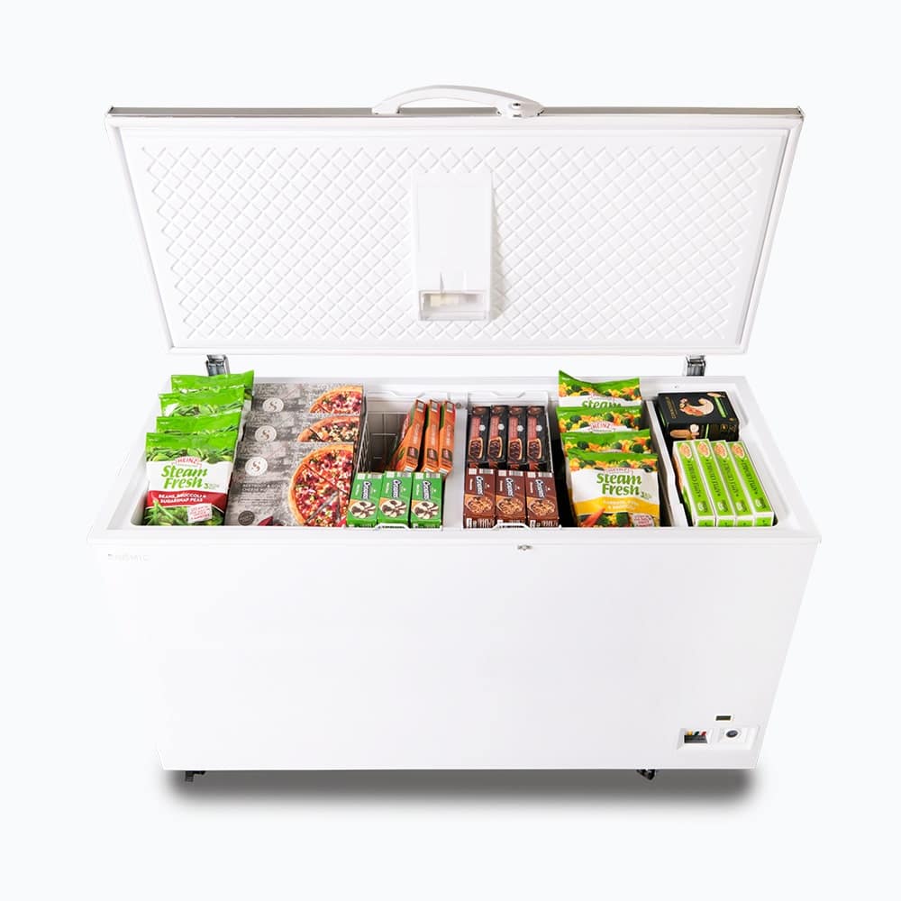 Bromic CF0500FTSS-NR – Storage Chest Freezer - 492L - Stainless Steel Top